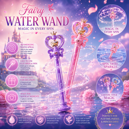 Magic Pixie Water Wand 💖💜